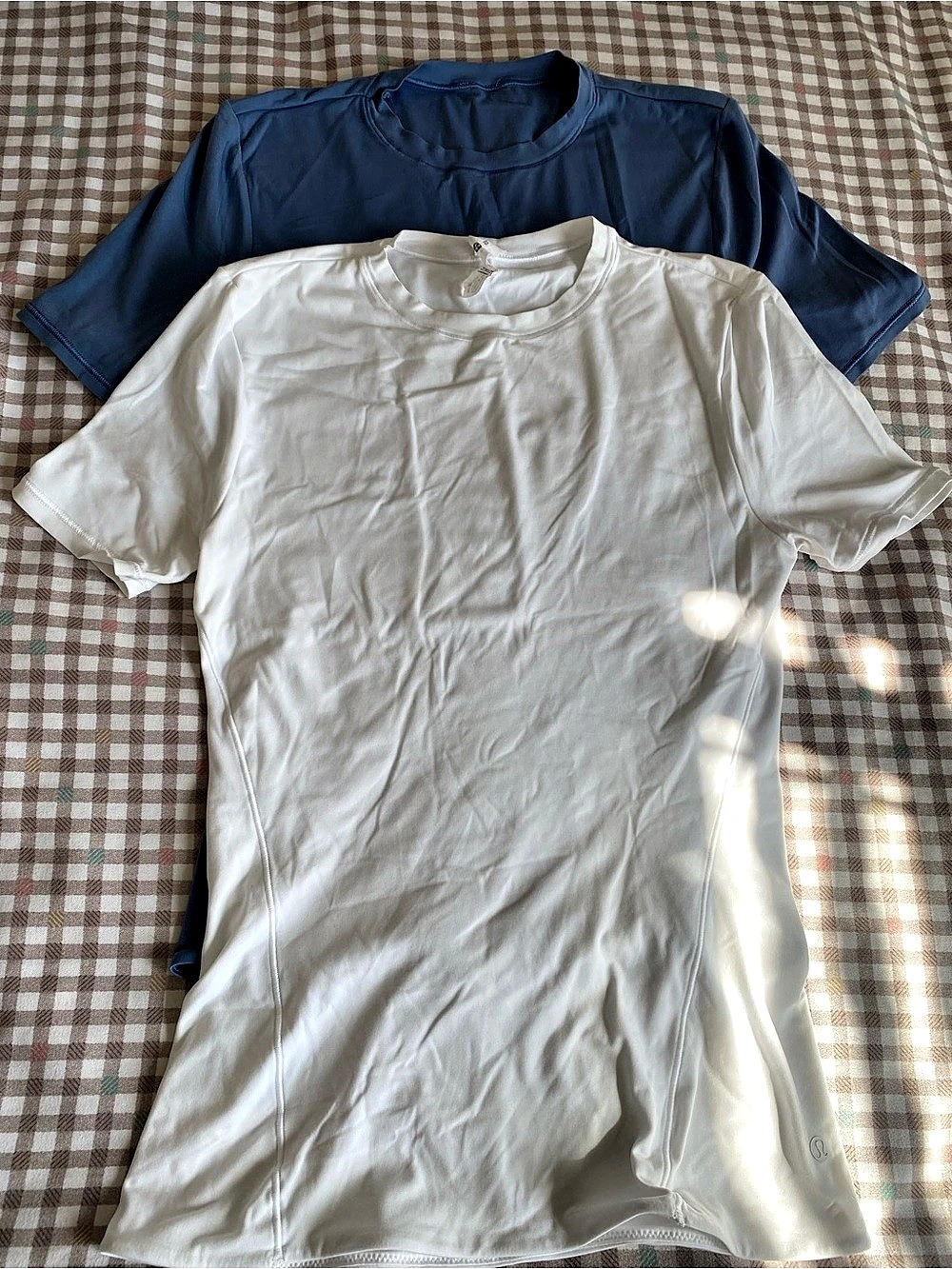 2-Piece Lululemon Wundermost Ultra-Soft Nulu Hip-Length Crewneck Shirt size XS